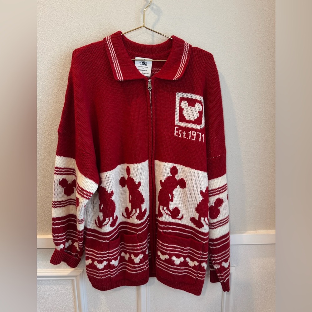 WDW Spirit Jersey Zip-Up Sweater